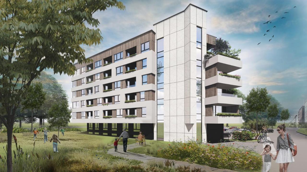 Appartamento Apartman Epilux Tuzla Esterno foto